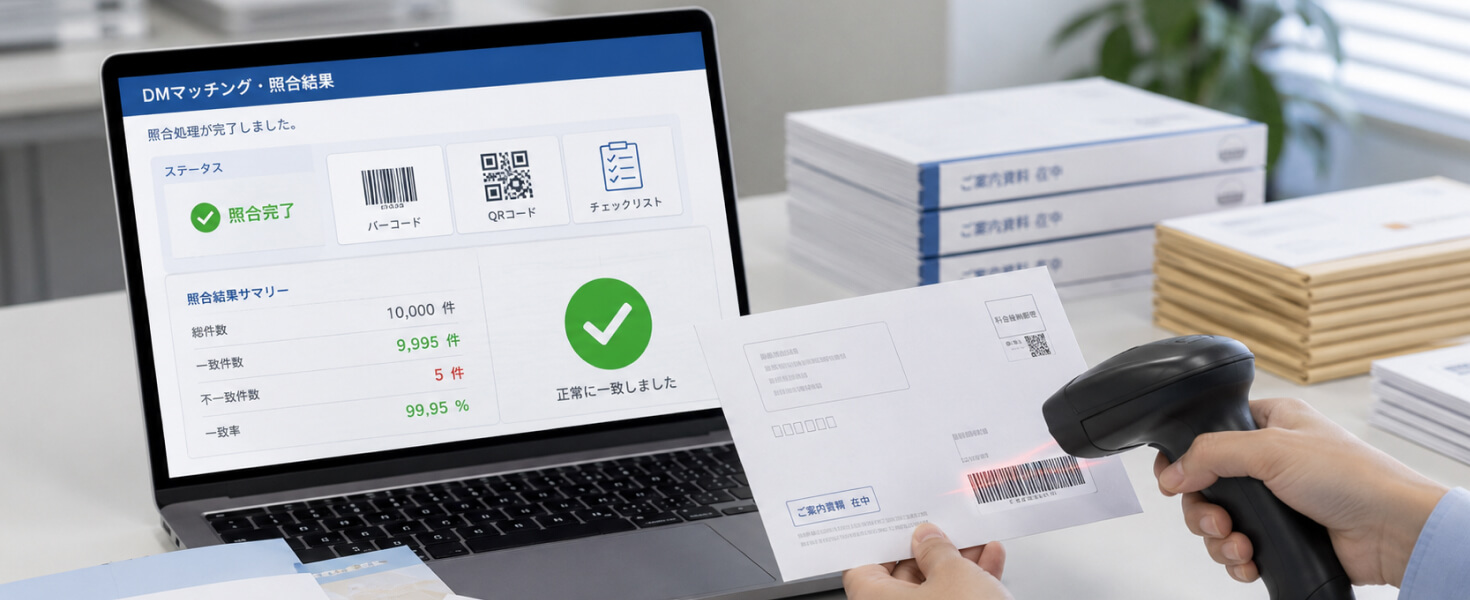 DM照合封入サービス